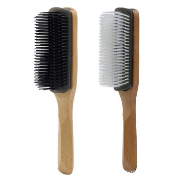 Natural Bamboo Wooden Paddle Hair Brush Hair Comb Eco Friendly